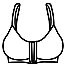 women's bra icon