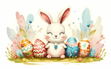 Happy Easter, Traditional Art, Egg Hunt, Christian Festival, Blessings of Easter