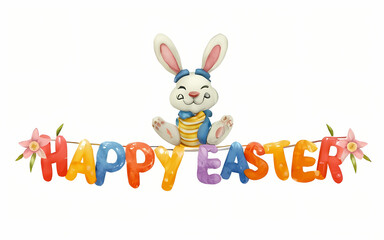 Obraz na płótnie Canvas Happy Easter, Traditional Art, Egg Hunt, Christian Festival, Blessings of Easter