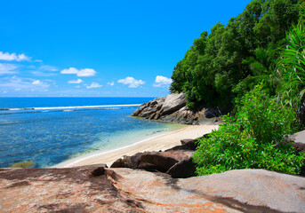 Island Moyenne, Sainte Anne Marine National Park, Republic of Seychelles, Africa.