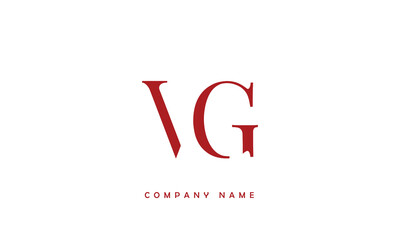 VG, GV, V, G Abstract Letters Logo Monogram