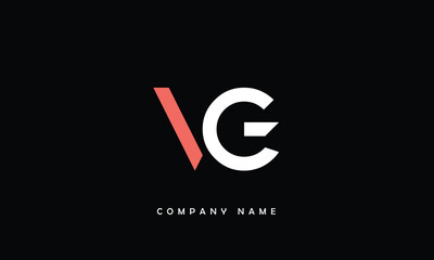VG, GV, V, G Abstract Letters Logo Monogram