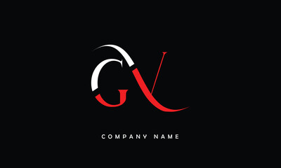 VG, GV, V, G Abstract Letters Logo Monogram