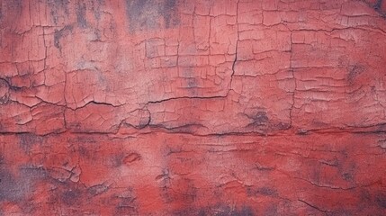 background from old textured red gray wallpaper.Generative AI