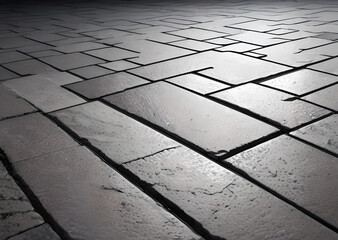Stone texture on the floor, Generative AI