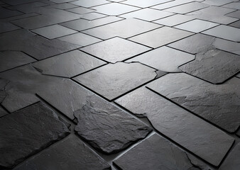 Stone texture on the floor, Generative AI