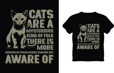 Vector i do what i want funny cat tshirt design for pet lovers