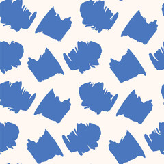 Seamless pattern with a simple abstract drawing. Vector