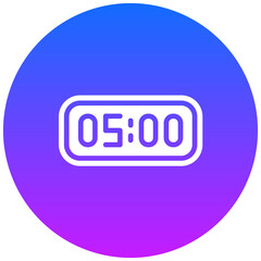 Digital Clock Icon