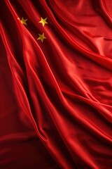 Red Chinese flag with five gold stars
