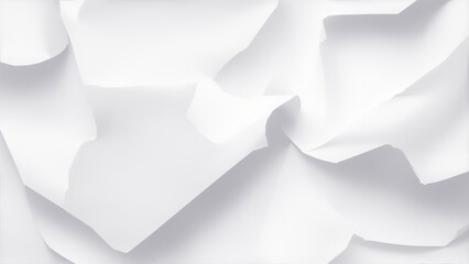 white crumpled paper texture pattern overlay background