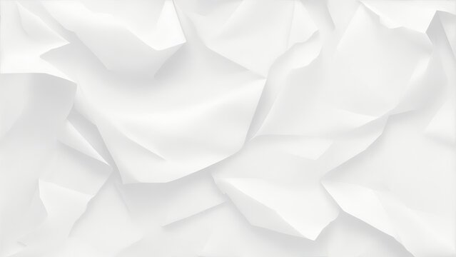 white crumpled paper texture pattern overlay background