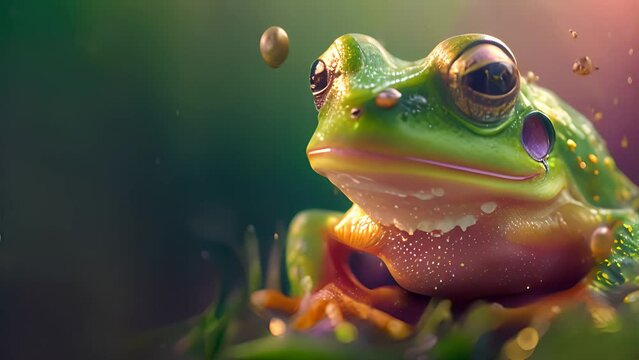 tree frog macro 