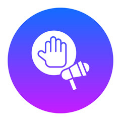 AD Blocker Icon of Digital Marketing iconset.