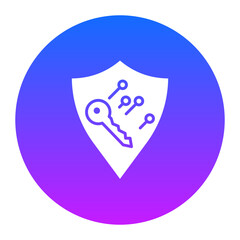 Key Encryption Icon of Security iconset.