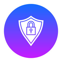Lock Shield Icon of Security iconset.