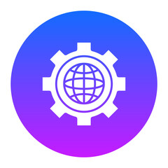 Global Settings Icon of Seo and Web iconset.