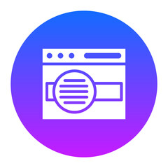 Keywords Optimization Icon of Online Marketing iconset.