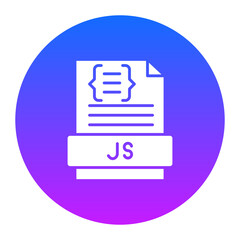 Javascript File Icon of Computer Programming iconset.