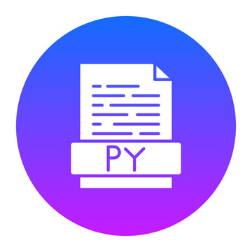 Python File Icon of Computer Programming iconset.