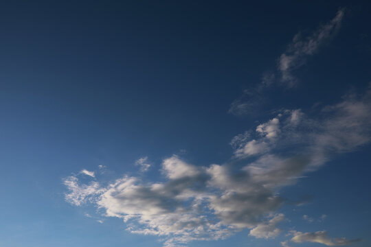 Summer blue sky cloud gradient light white background. Beauty clear cloudy in sunshine calm bright winter air bacground. Gloomy vivid cyan landscape in environment day horizon skyline view spring wind