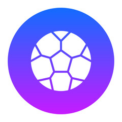 Fototapeta premium Football Icon of Olympics iconset.