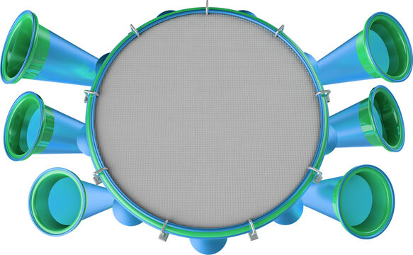 SELO 3D CARNAVAL PARA COMPOR.