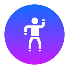 Person Exercising Icon of Physical Fitness iconset.
