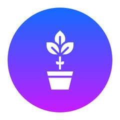 Plant Pot Icon of Interior iconset.
