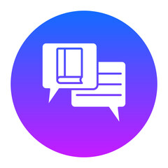 Library Chat Icon of Library iconset.