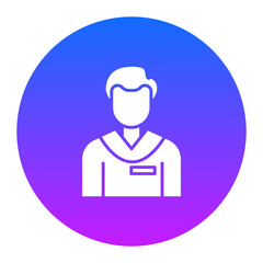 Staff Male Icon