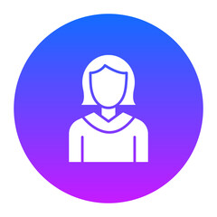 Staff Female Icon