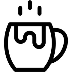 Tea Cup Vector Icon