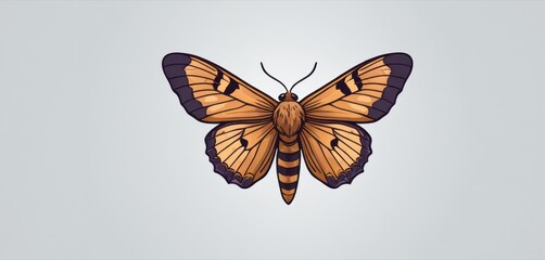 a close up of a butterfly flying in the sky with only one wing visible on the top of the butterfly and the bottom part of the wing visible on the bottom of the wing.