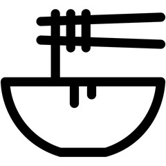 Noodles Vector Icon