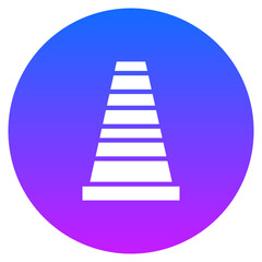 Cone Icon of Firefighter iconset.