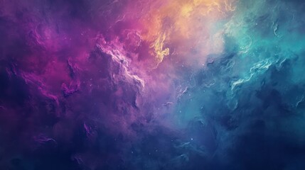Abstract background with colorful color and smoke effects