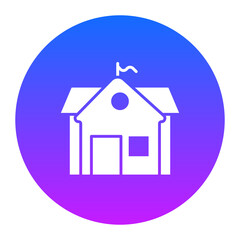 Obraz premium Kindergarten Icon of Kindergarten iconset.