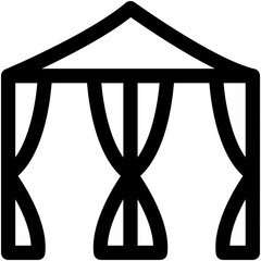 Wedding Arch Vector Icon