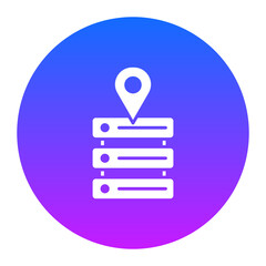 Server Location Icon of Web Hosting iconset.