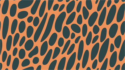 Seamless pattern with maze. Vector illustration. Seamless abstract vector pattern of zebra. Modern trendy Vector illustration.