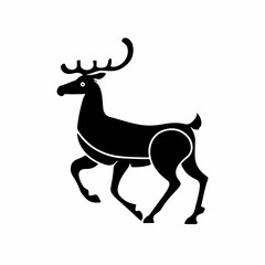 deer silhouette vector