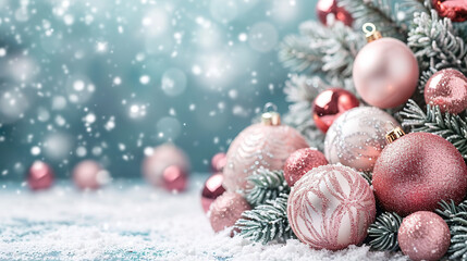 Christmas background pastel color
