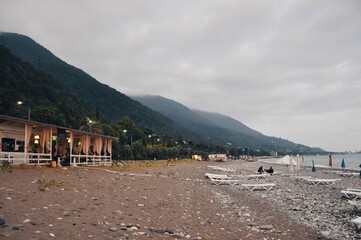 village in the mountains