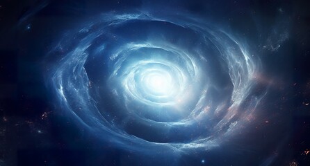 colorful spiral galaxy in open space wallpaper, gorgeous galactic background with stars in outer cosmos, astronomy concept