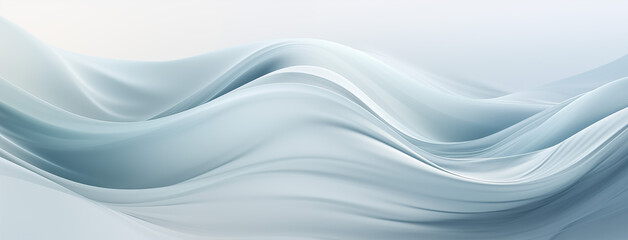 white abstract background with waves