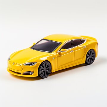 Best yellow luxury car model royalty white background picture Ai generated art