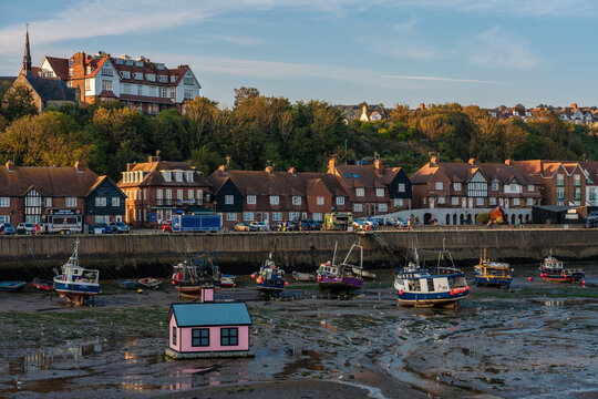 View of the waterfront at Folkestone Harbour