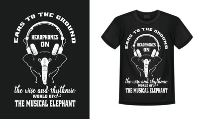 Ears to the ground, headphones on the wise and rhythmic world of the musical elephant