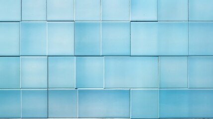Pastel blue tiles are arranged on a textured background